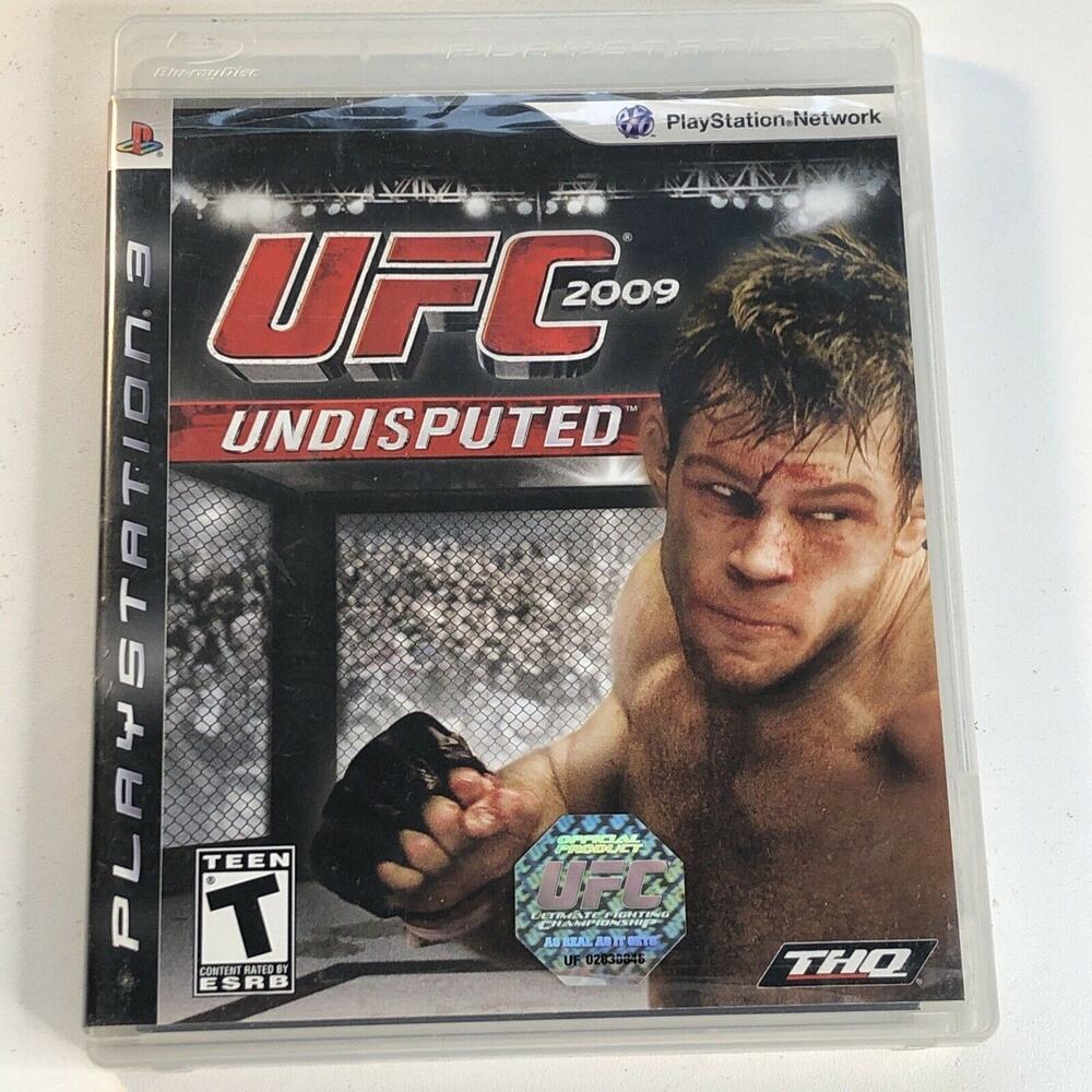 UFC 2009 Undisputed (Sony PlayStation 3) PS3 Complete Manual Included UNTESTED